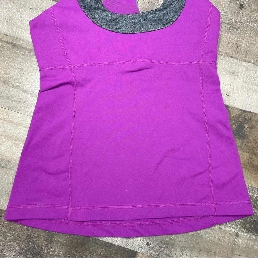 Lululemon Purple Tank Top size 8